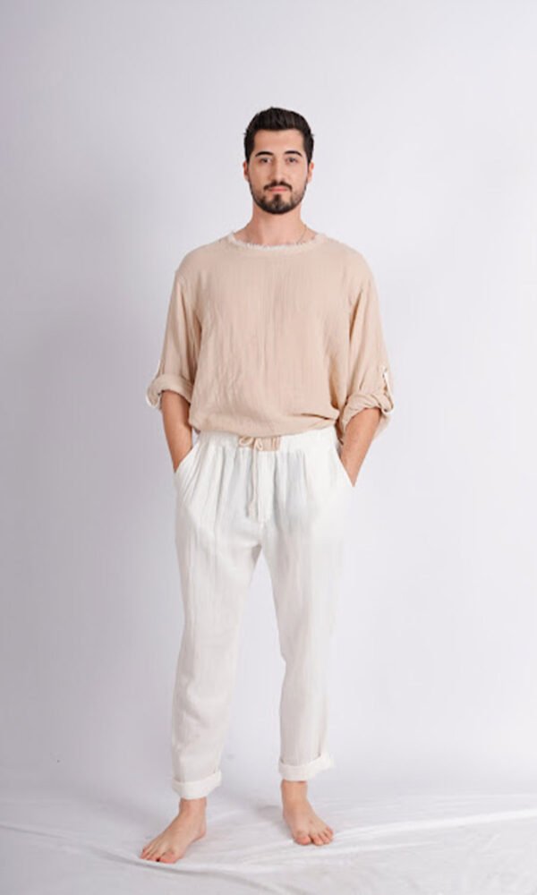 Muslin Beach Dress For Men