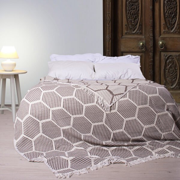 Hexagon Throw Blanket