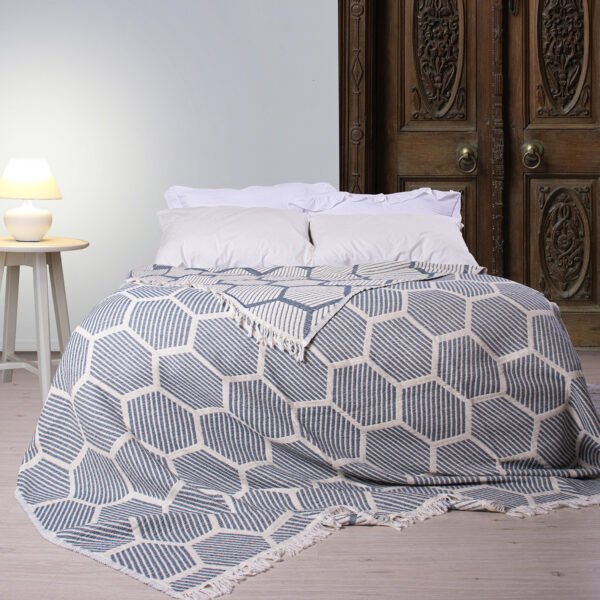 Hexagon Throw Blanket