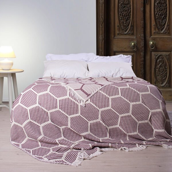 Hexagon Throw Blanket