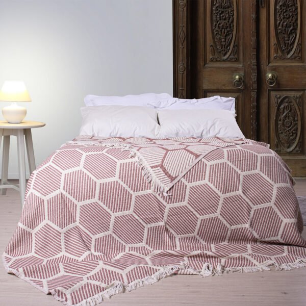 Hexagon Throw Blanket