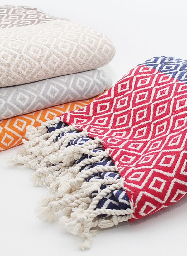 Baklava Pestemal Bath Towels
