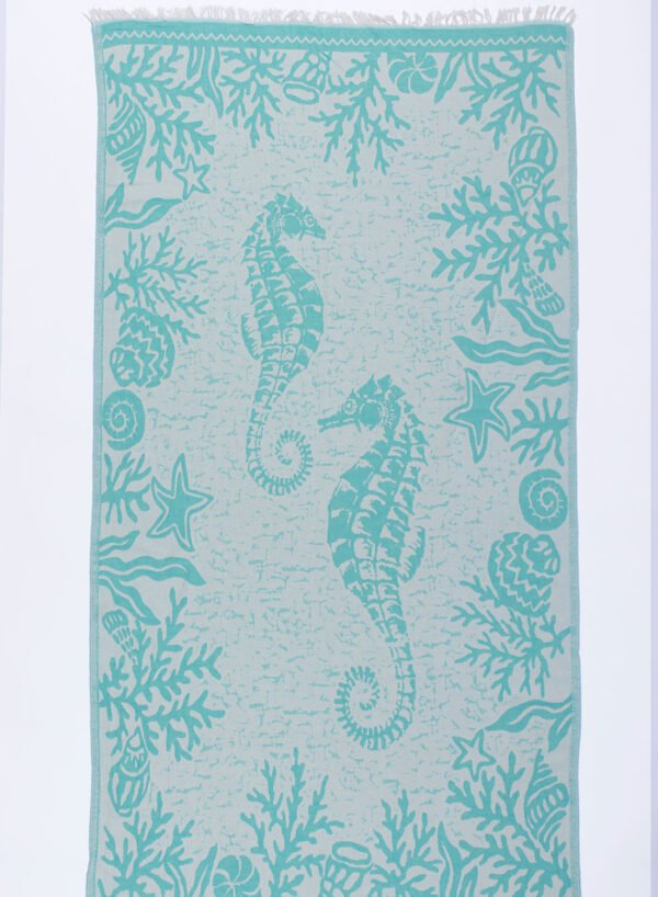 Seahorse Pestemal Bath Towels
