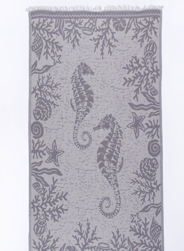 Seahorse Pestemal Bath Towels