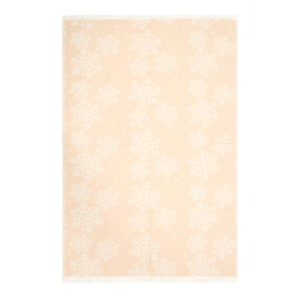 Snow Night Turkish Throw Blanket